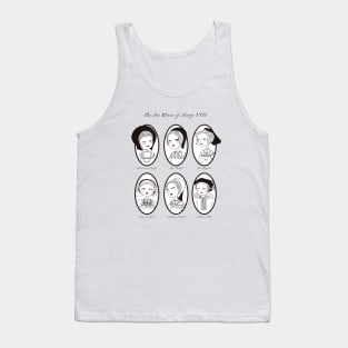 Mid Century Style Sketch of the six wives of Henry VIII Tank Top